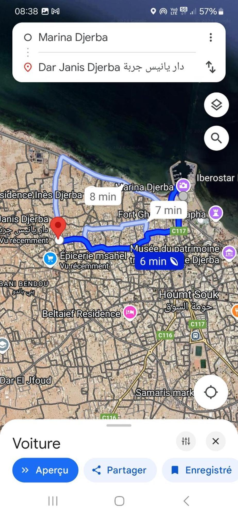 Dar Janis Djerba دار يانيس جربة Apartman Humt Szuk Kültér fotó